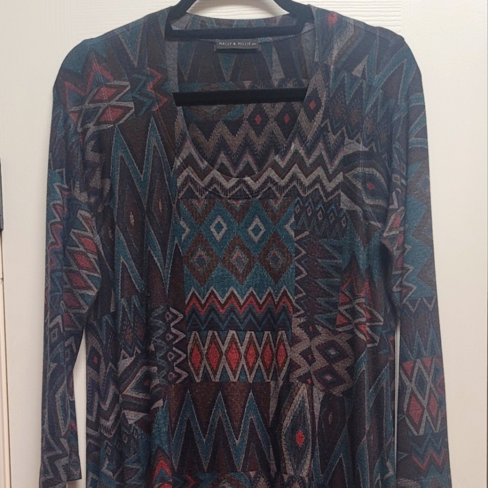 NALLY & MILLIE, XL, made in USA, EUC